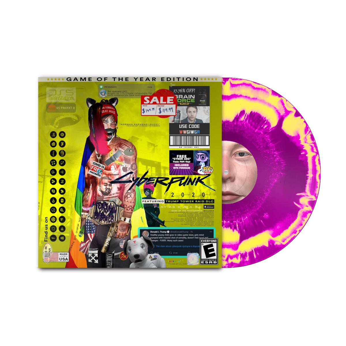 Fentanyl Embrace - Cyberpunk 2020 [12" Vinyl]
